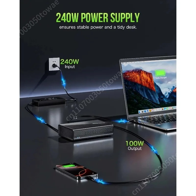 Oculink Egpu Dock Graphics Card - OcuLink 外付けGPUドッキングステーション USB4 Type-C EGPUドック グラフィックカード拡張対応