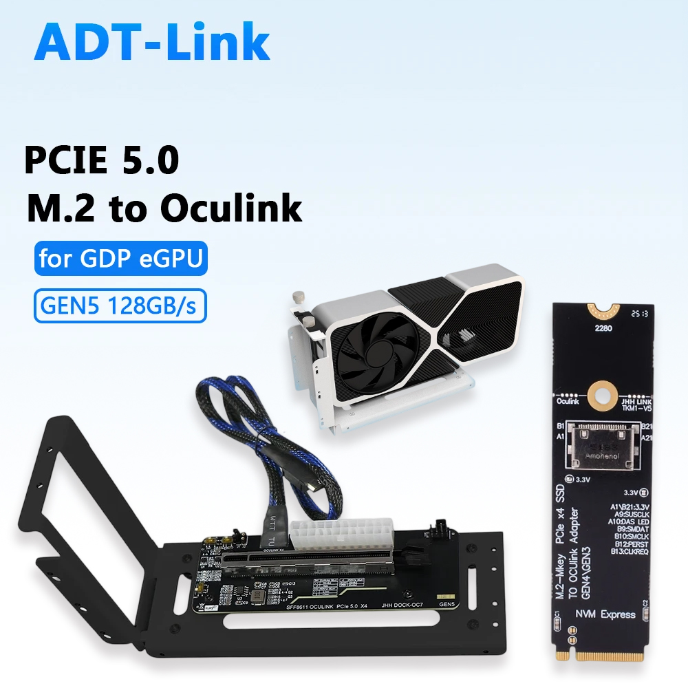 OCuLink EGPUドック PCIe 5.0 X4 GD - Oculink Egpu Dock Graphics Card のレビューと価格
