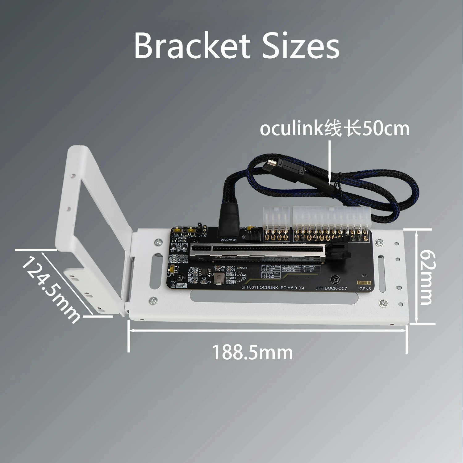 OCuLink EGPUドック PCIe 5.0 X4 GD - Oculink Egpu Dock Graphics Card のレビューと価格
