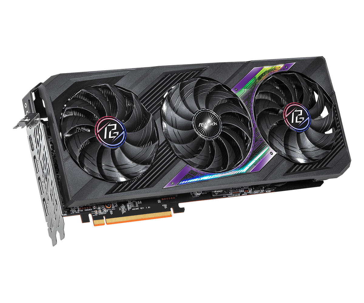 AMD RX 7800 XT 16GB GPU、ASROCK - Triple Fan Gaming Graphics Card 16Gb のレビューと価格