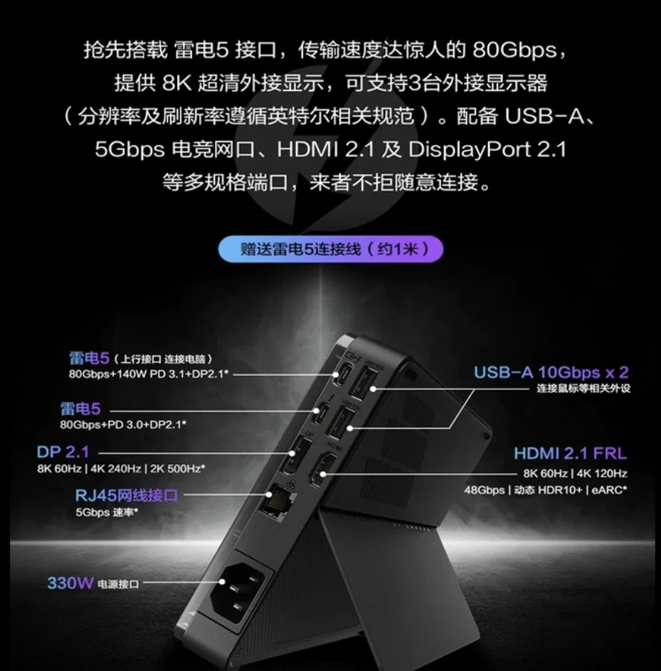 5070Ti、5090対応のThunderbolt 4、5ポ - Thunderbolt 4 External Gpu Enclosure のレビューと価格